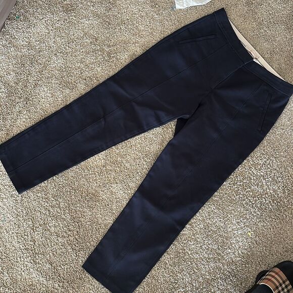Tory Burch navy slacks - size 8 - Picture 3 of 6